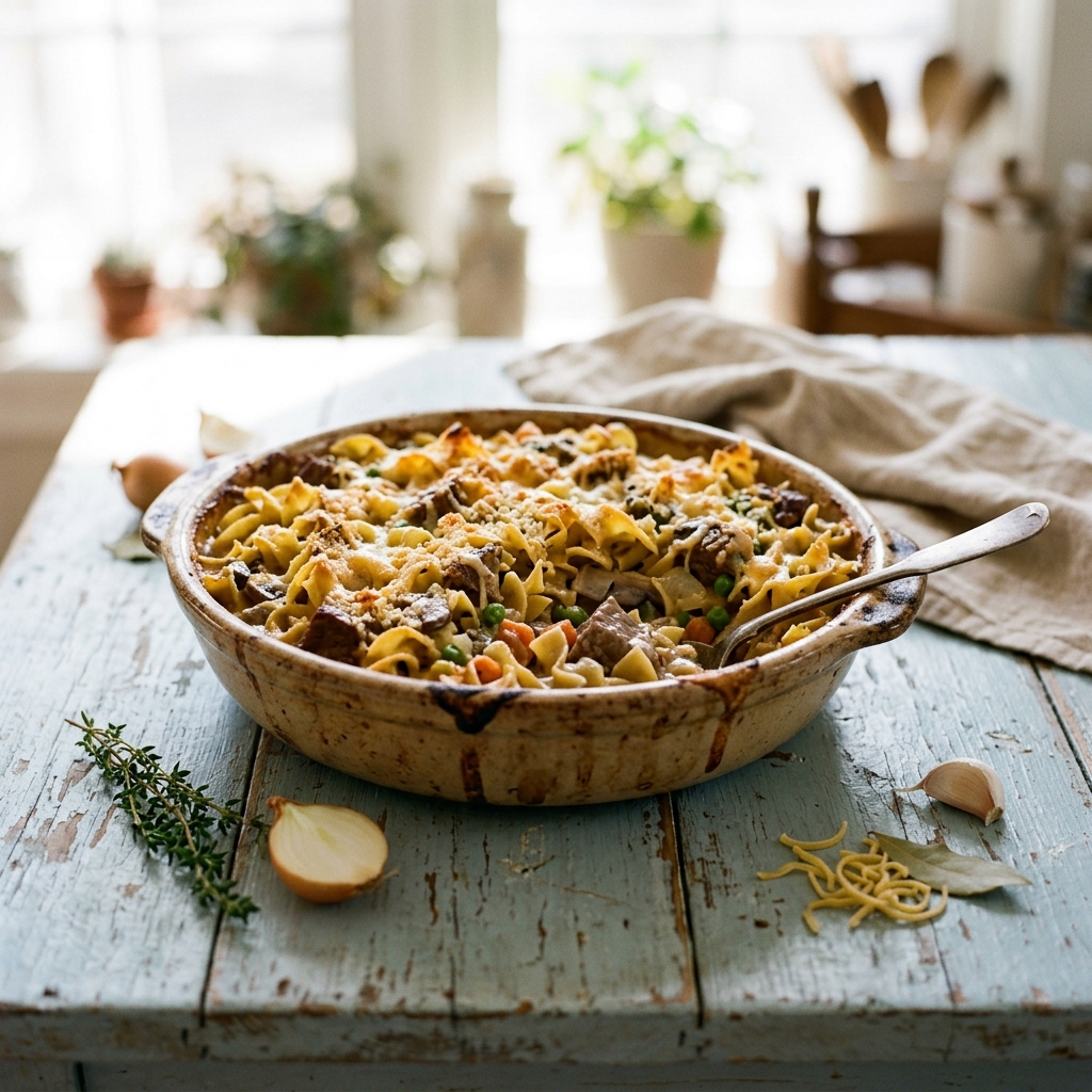 Beef Noodle Casserole