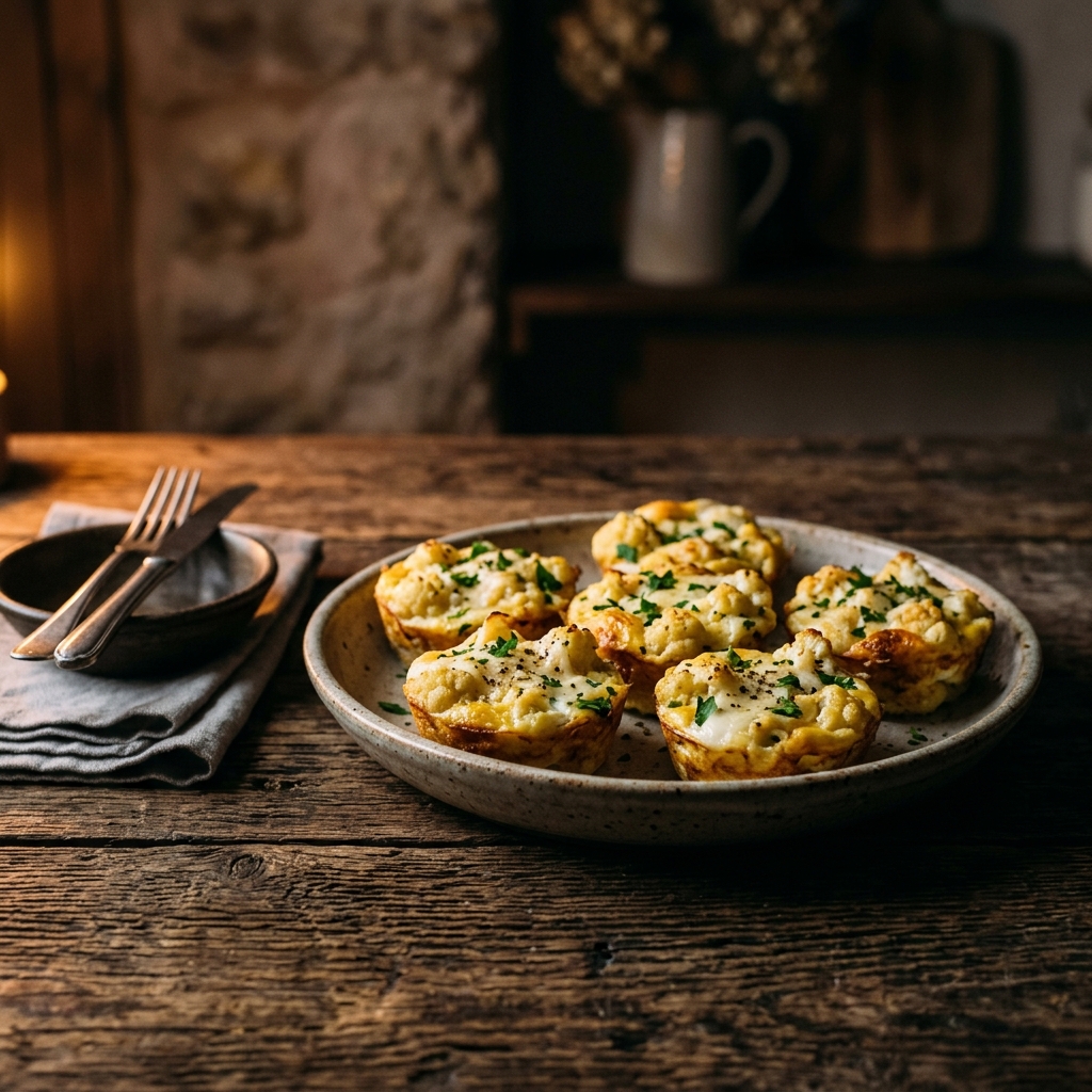 Cauliflower Egg Cups