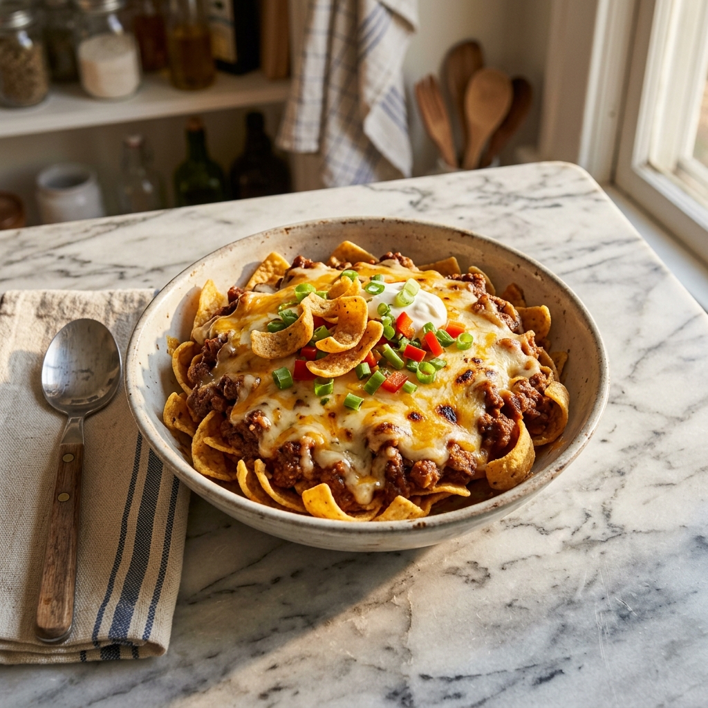 Cheesy Crunchy Frito Pie