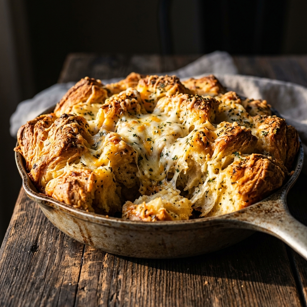 Cheesy Garlic Pull Apart Bread