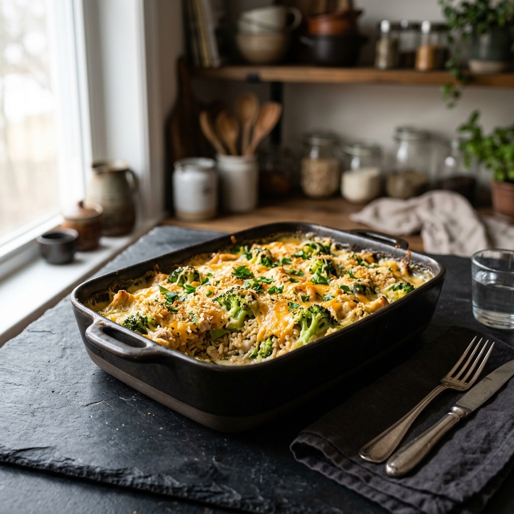 Chicken Broccoli and Rice