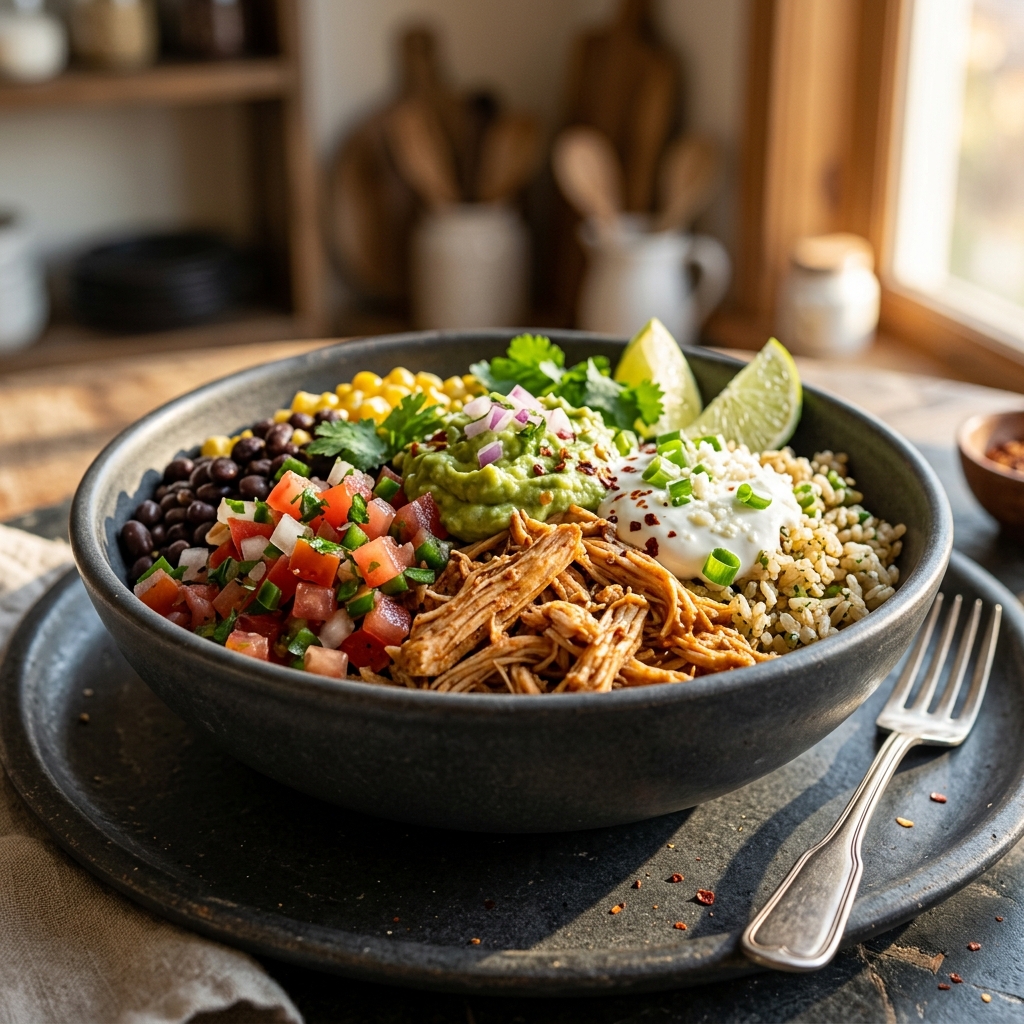 Chicken Burrito Bowls