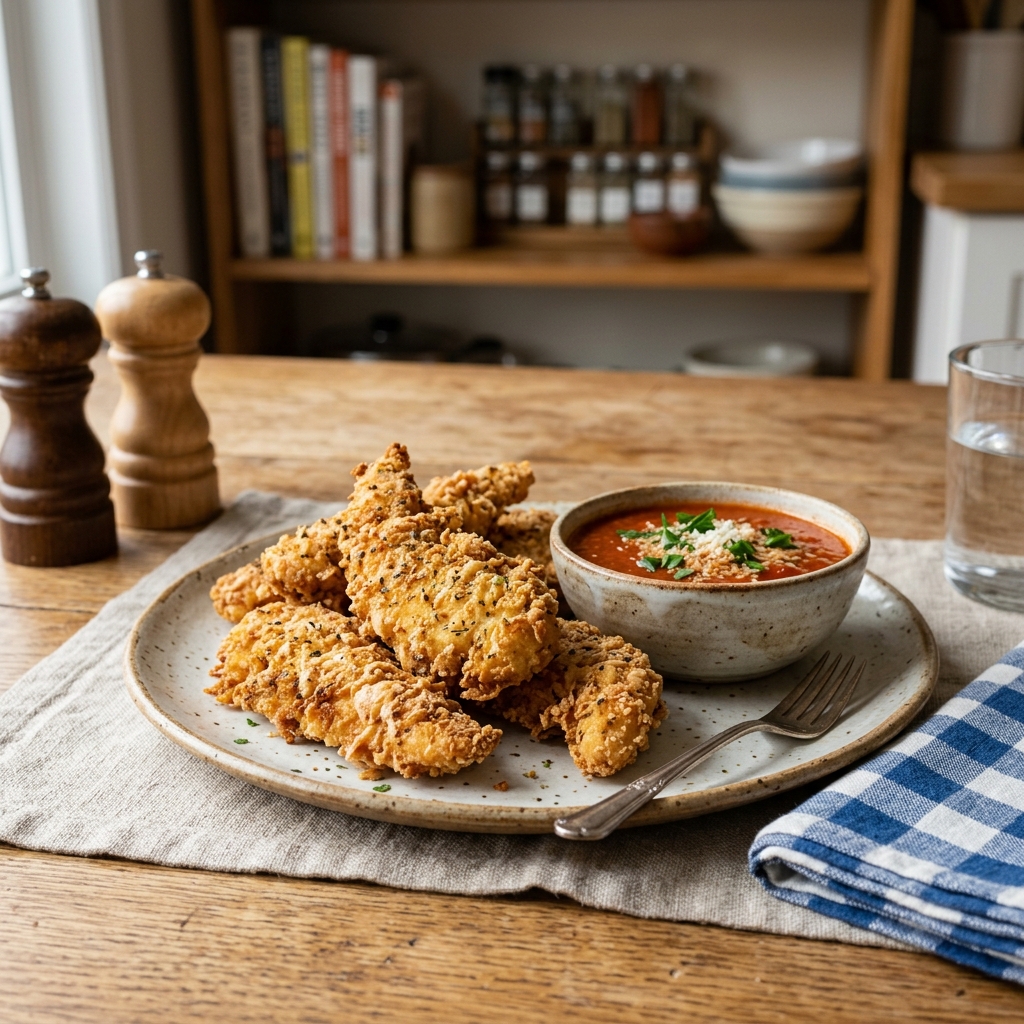 Chicken Parmesan Dippers