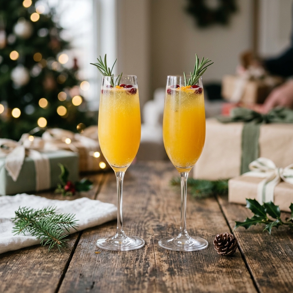 Christmas Morning Mimosas