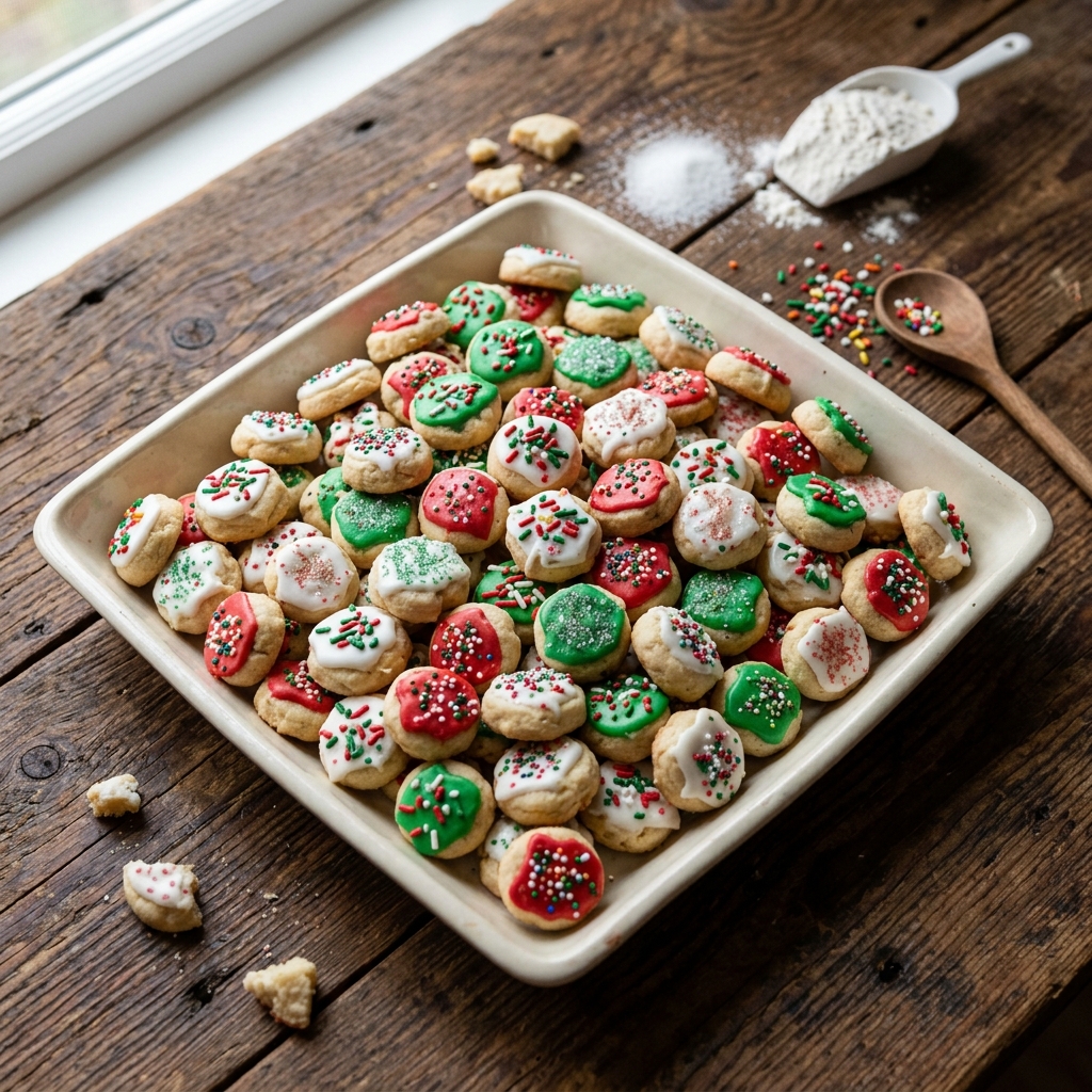 Christmas Sugar Cookie Bites