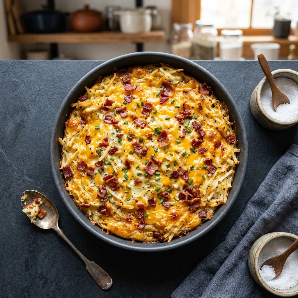 Crack Hash Brown Casserole