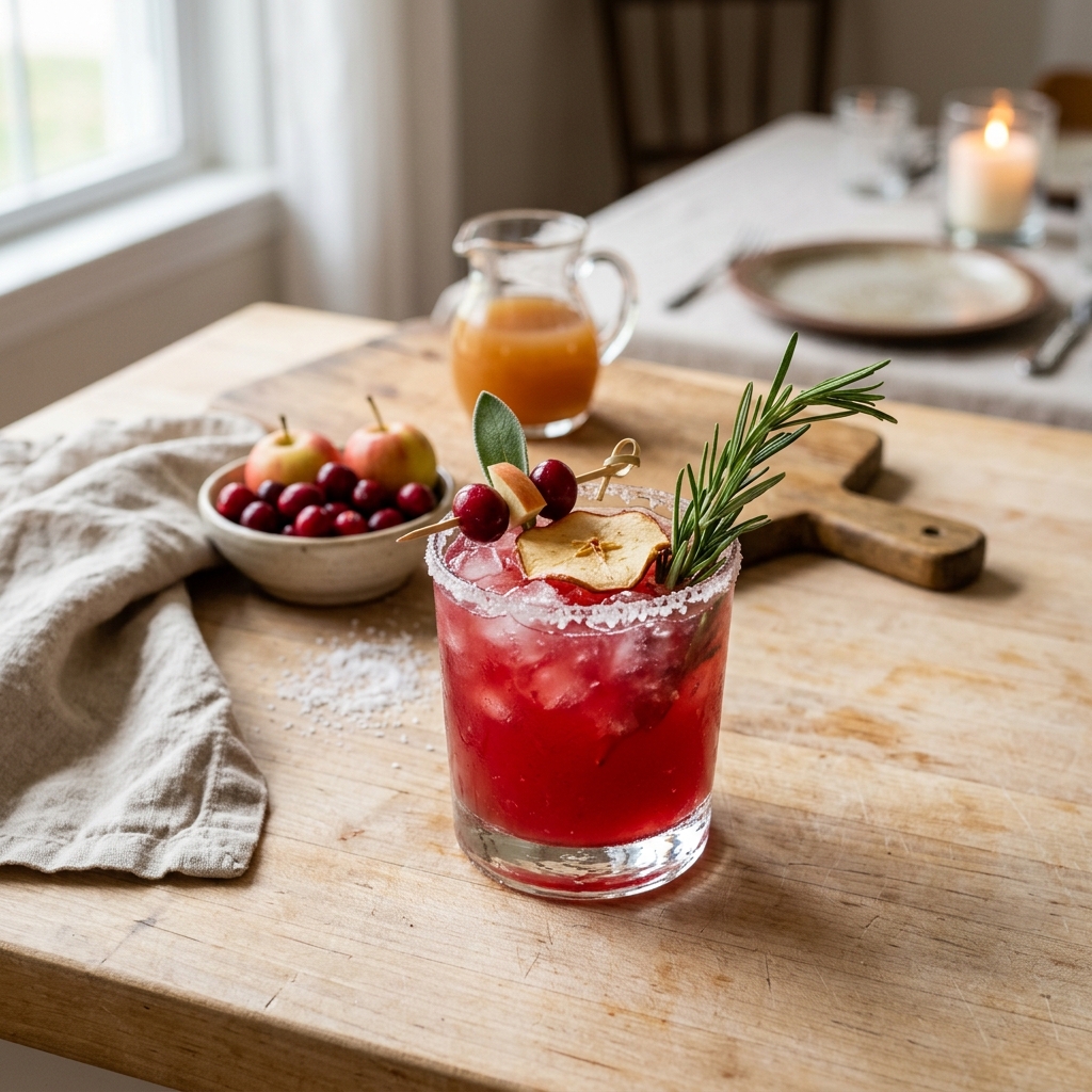 Cranberry Apple Margarita