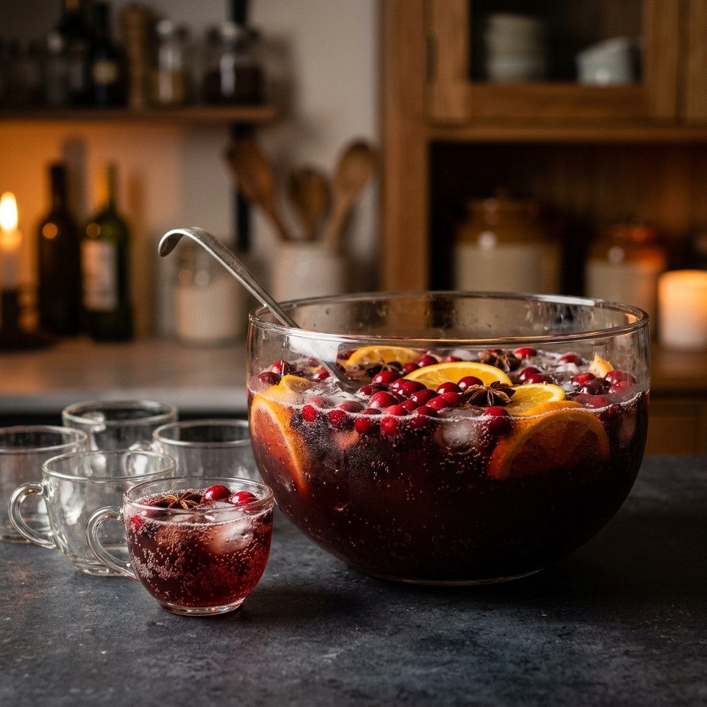 Cranberry Halloween Punch