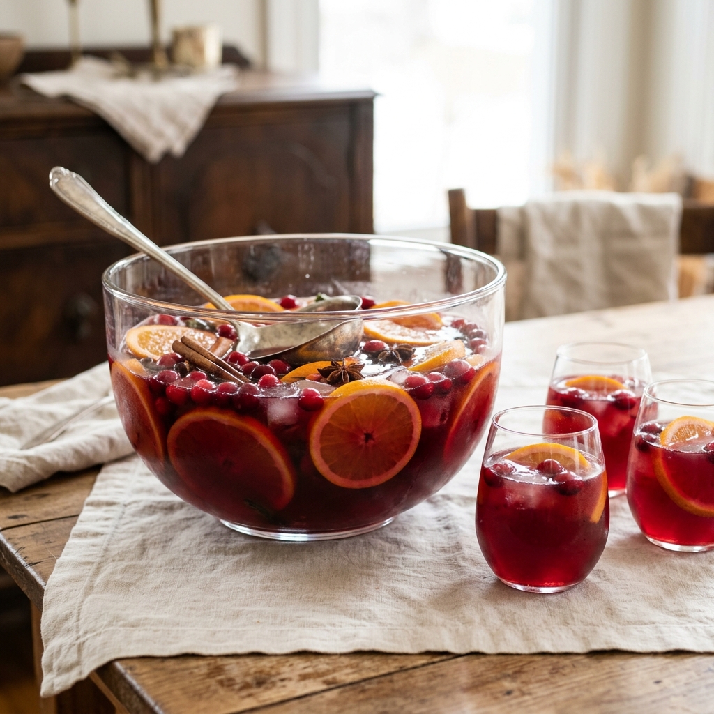 Cranberry Orange Sangria