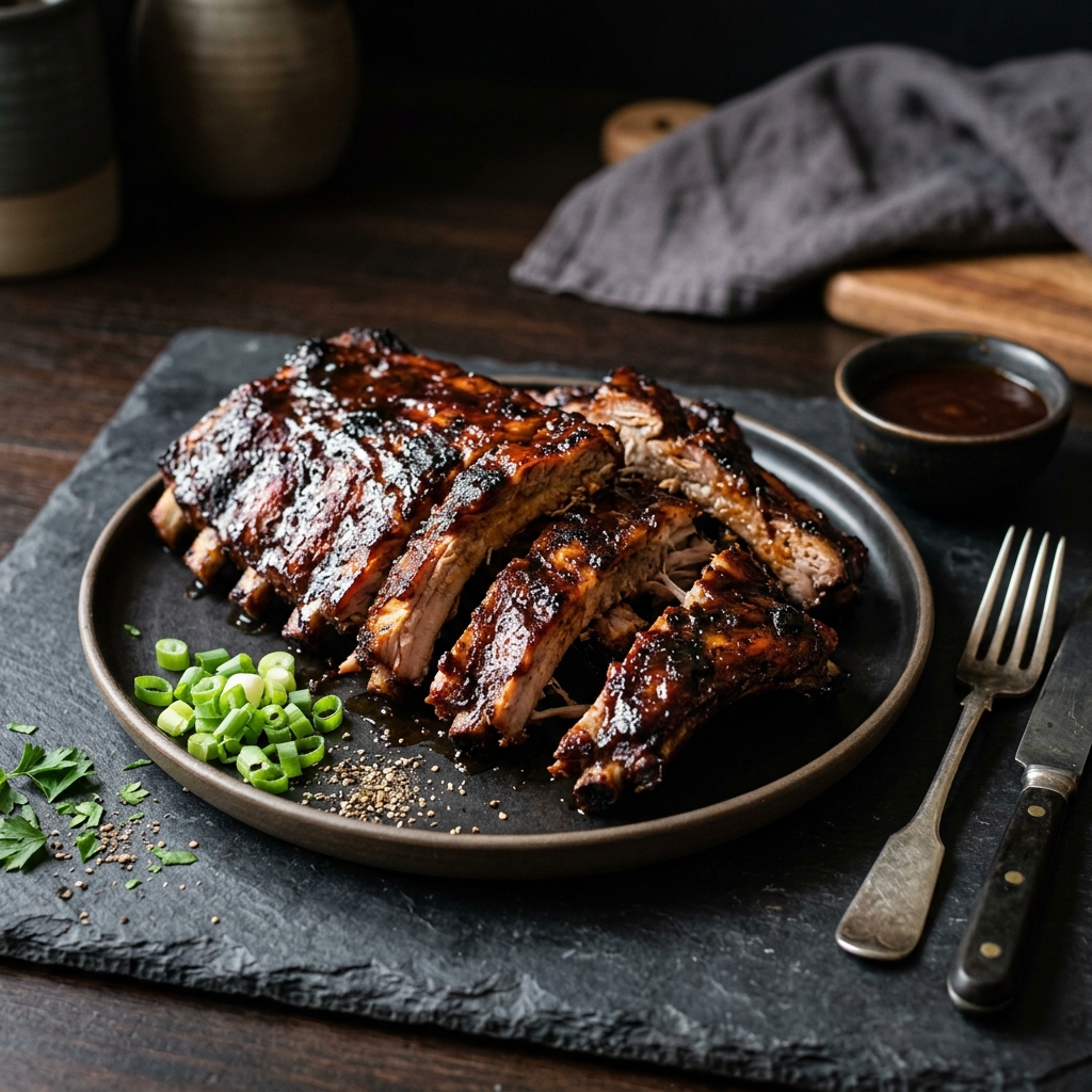 Crock Pot BBQ Ribs