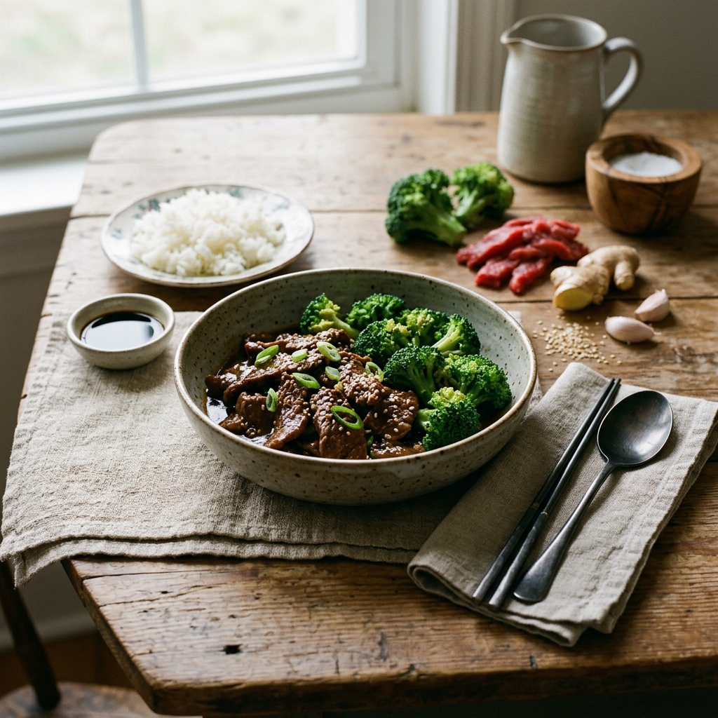 Crock Pot Beef and Broccoli