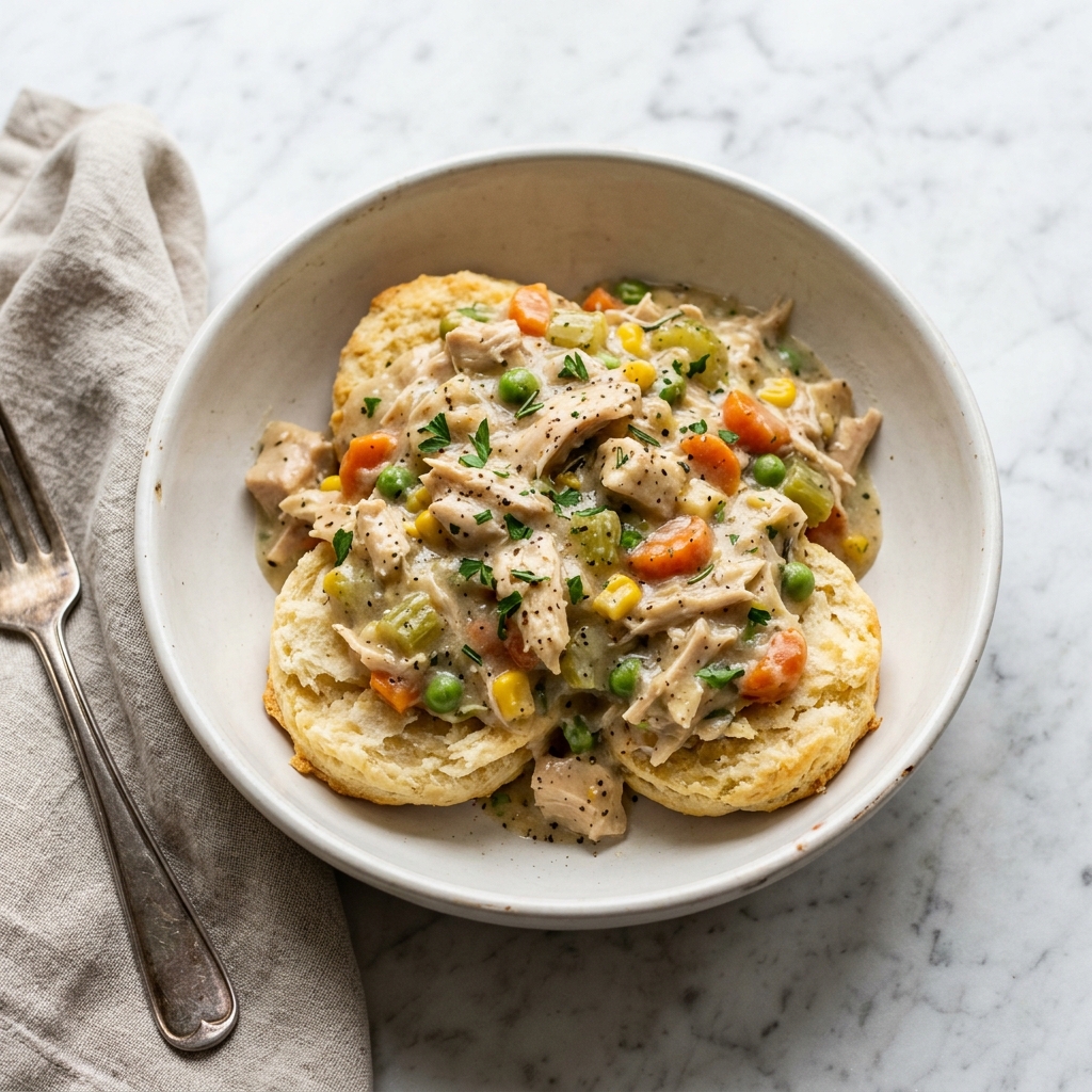 Crock Pot Chicken Pot Pie