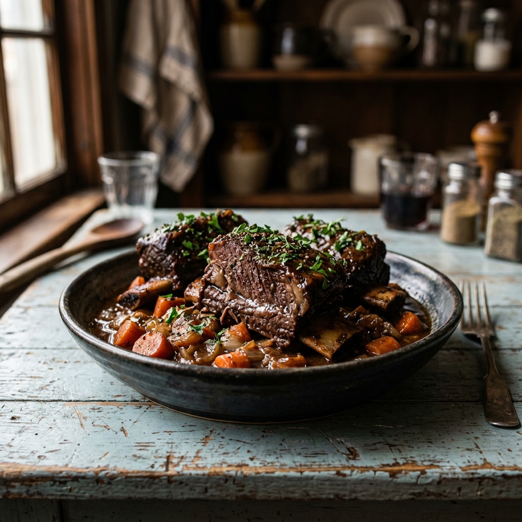 Crockpot Beef Short Ribs