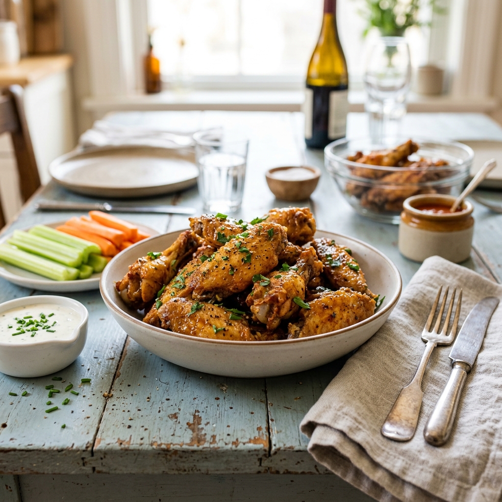 Easy Air Fryer Chicken Wings