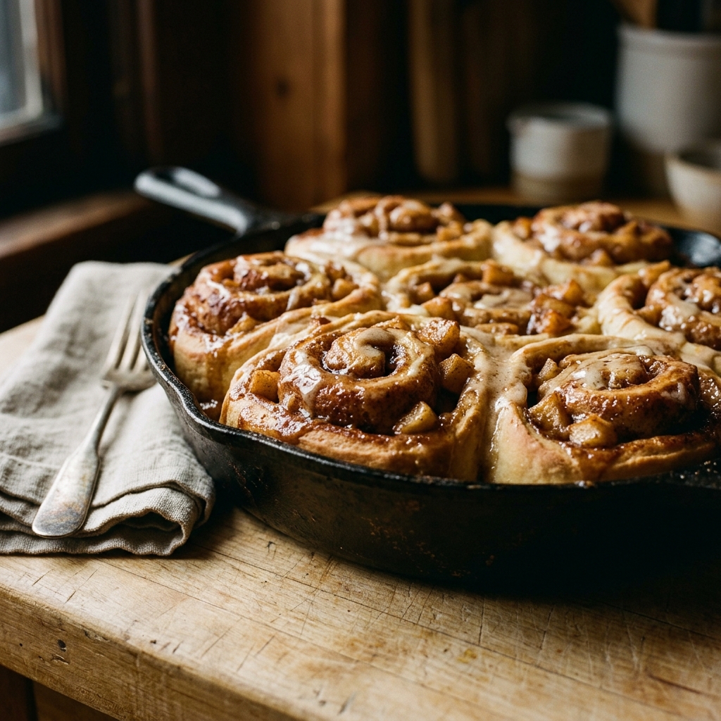 Easy Apple Pie Cinnamon Rolls