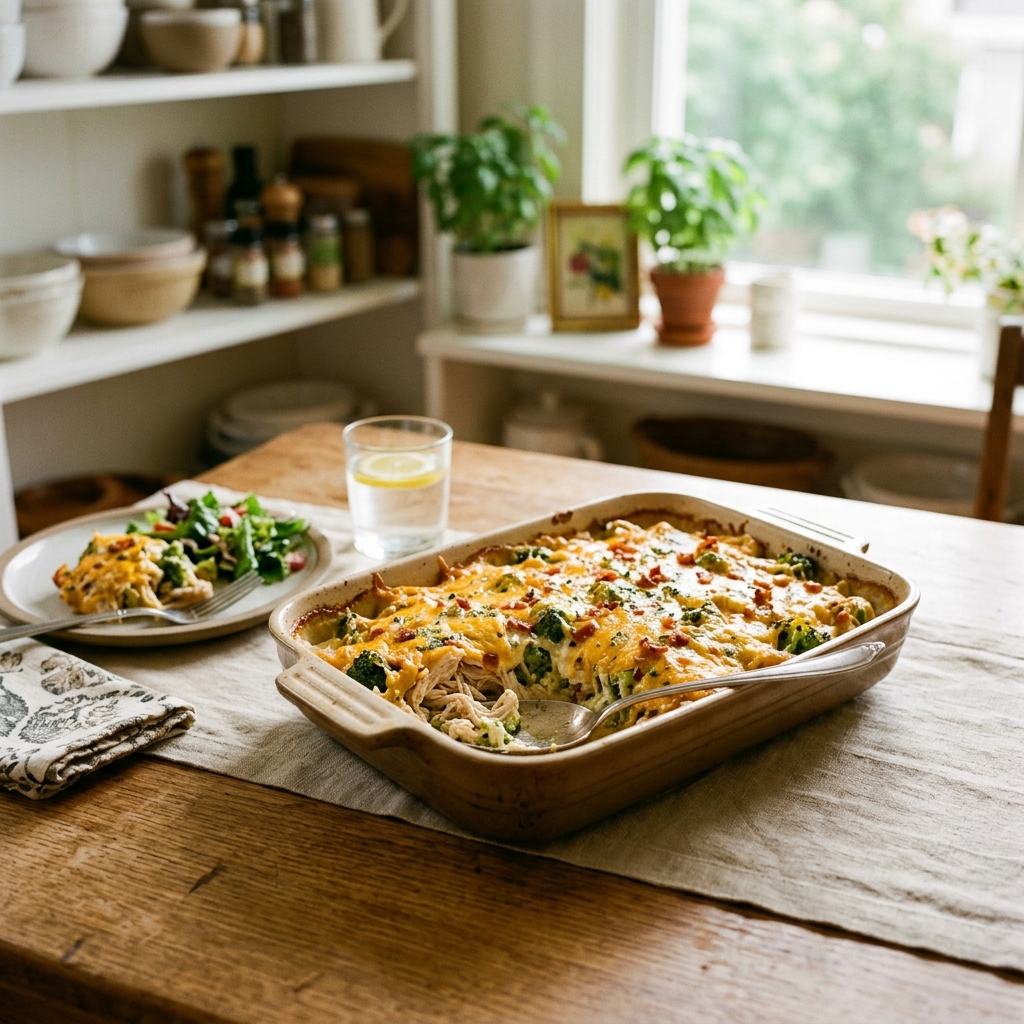 Easy Keto Chicken Casserole