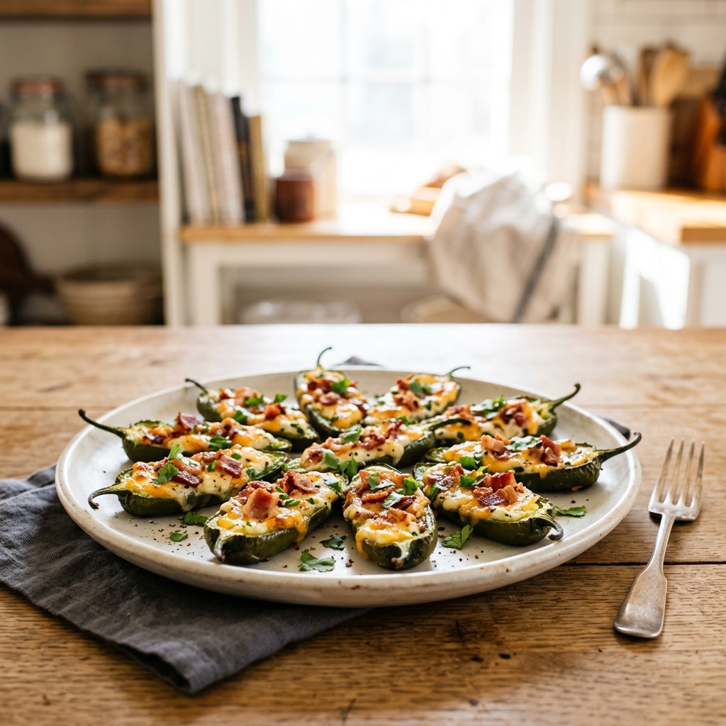 Easy Keto Jalapeno Poppers