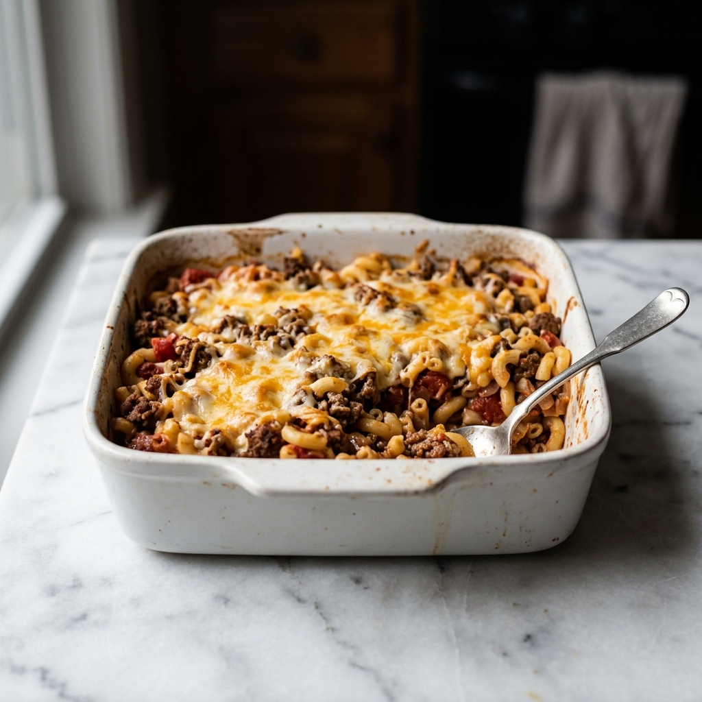 Easy to make Hamburger Casserole