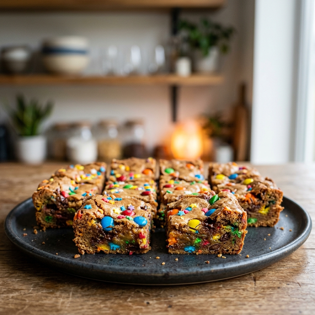 Fireworks Blondies