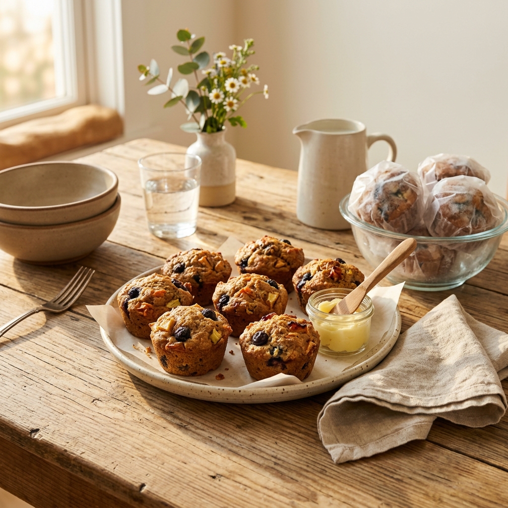 Fruit and Veggie Muffins for Picky Eaters