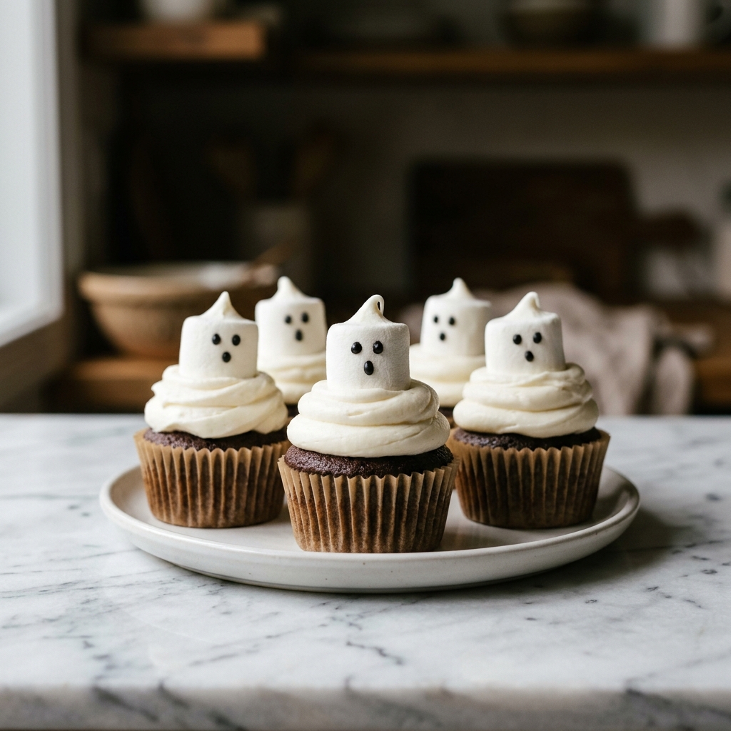 Ghost Cupcakes