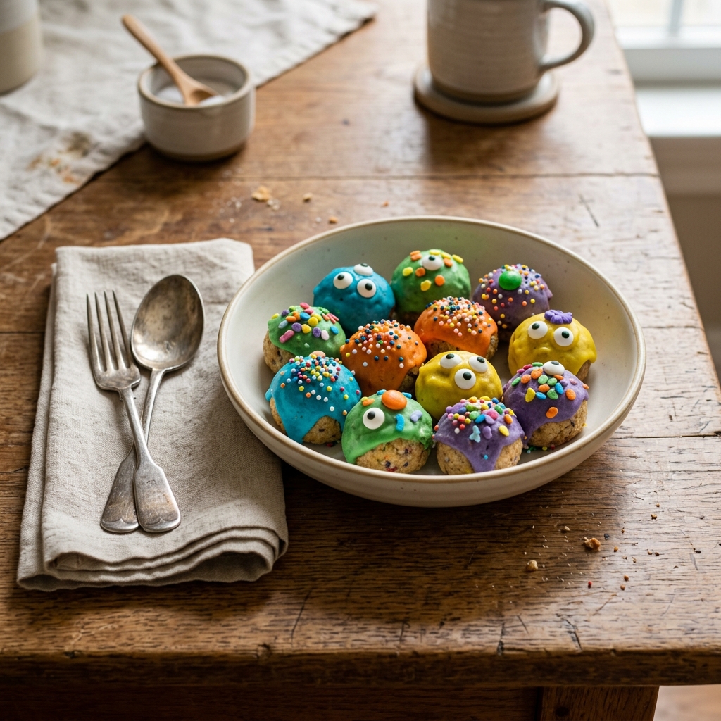 Gluten Free Monster Cake Balls