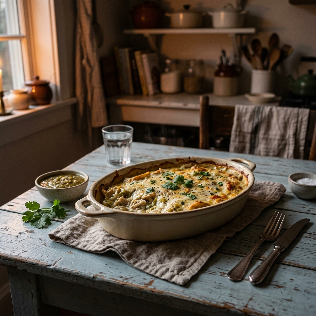 Green Chili Chicken Casserole