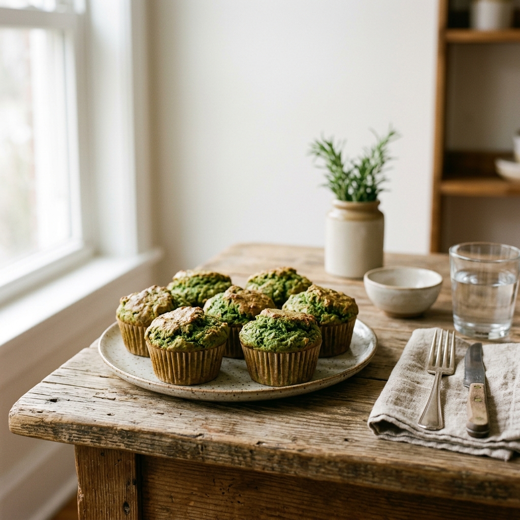 Green Monster Veggie Muffins