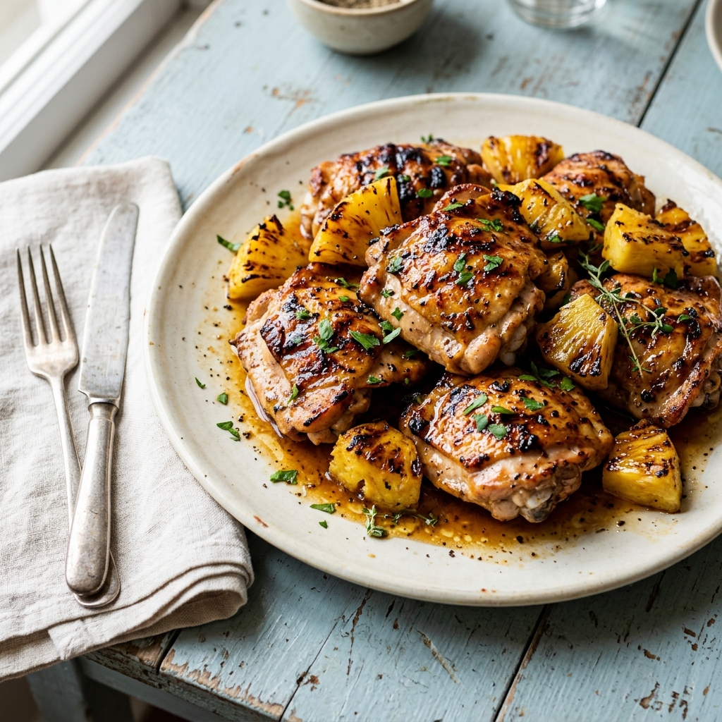 Grilled Pineapple Chicken