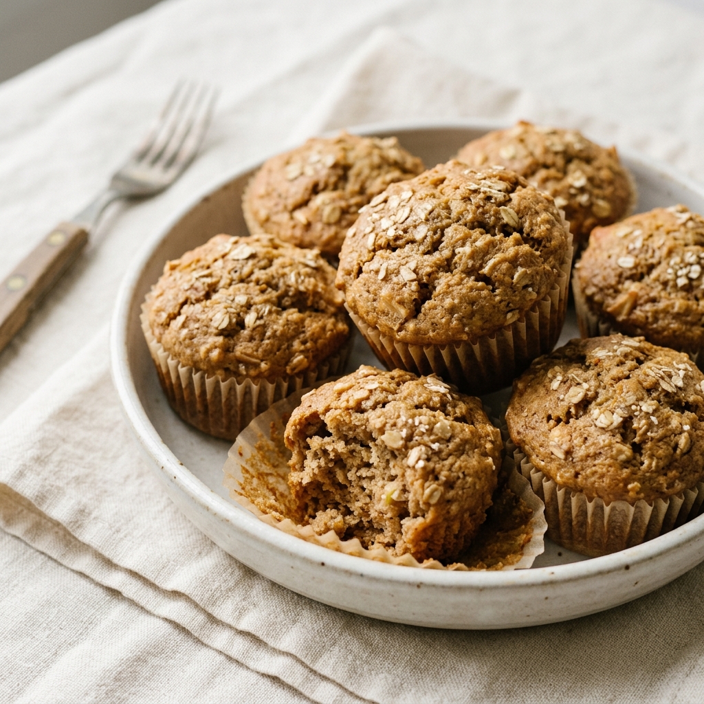 Healthy Applesauce Muffins For Kids