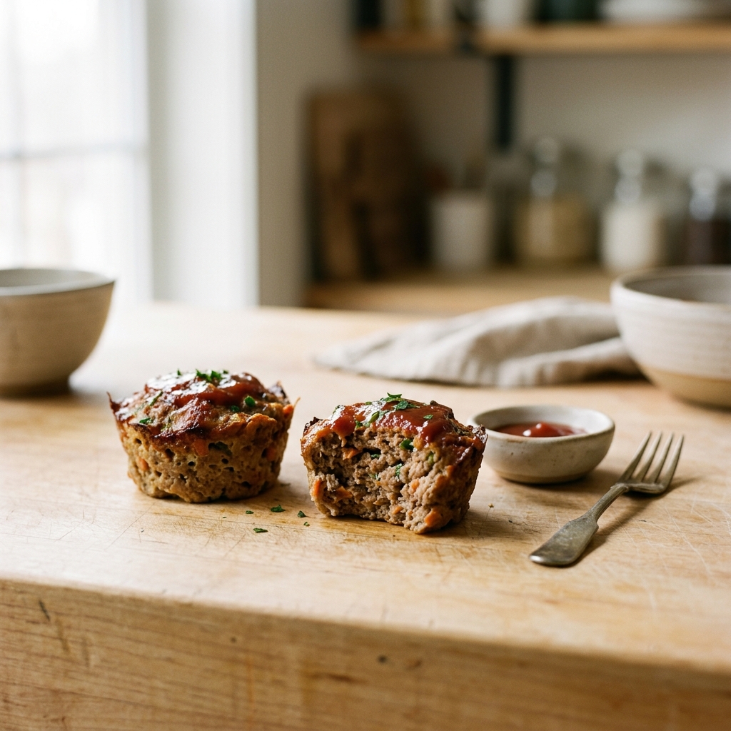 Healthy Mini Meatloaf
