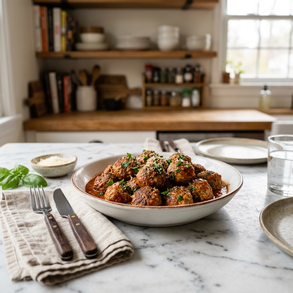Healthy Turkey Meatballs