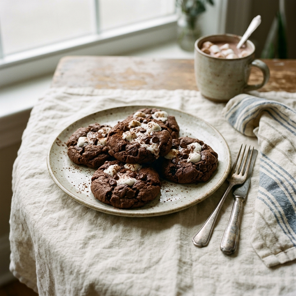 Hot Cocoa Cookies