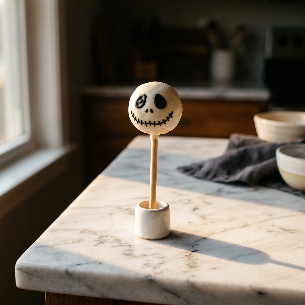 Jack Skellington Cake Pop