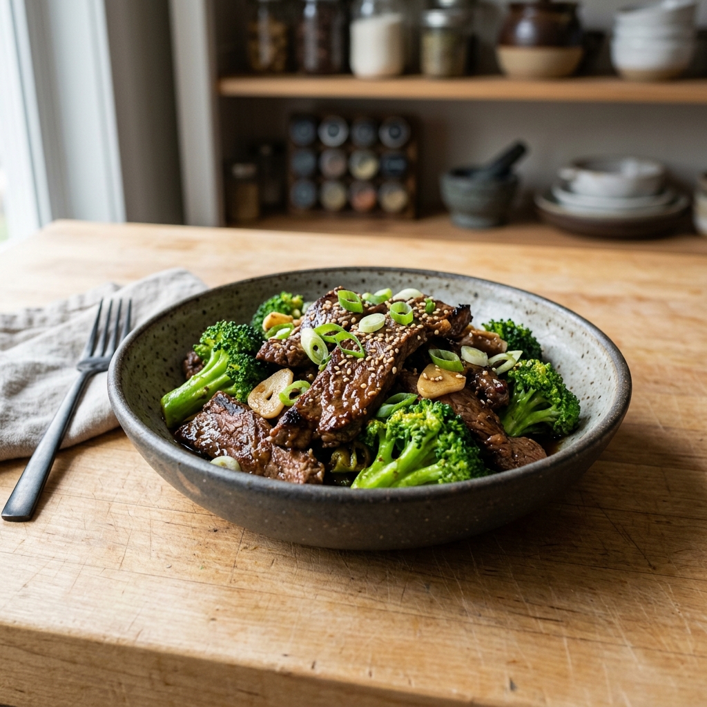 Keto Beef and Broccoli