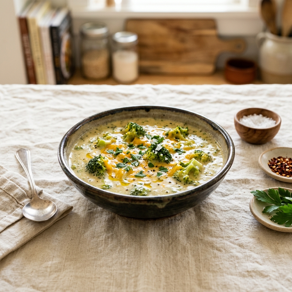 Keto Broccoli Cheese Soup