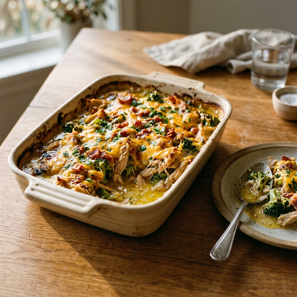 Keto Buttery Chicken Casserole