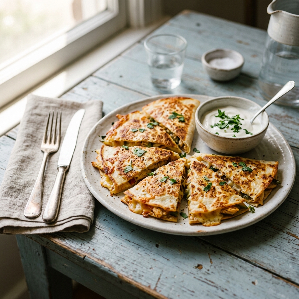 Keto Chicken Quesadilla