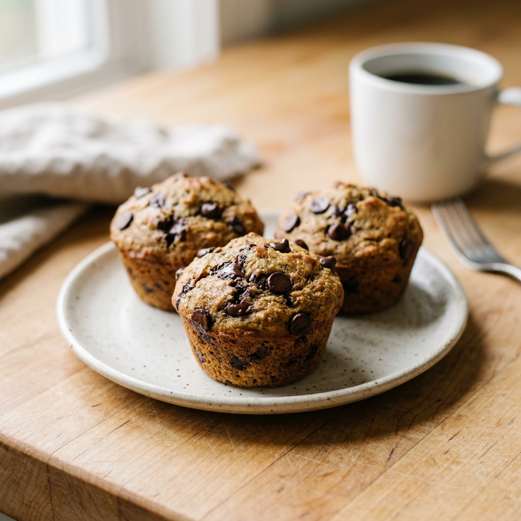 Keto Chocolate Chip Muffins