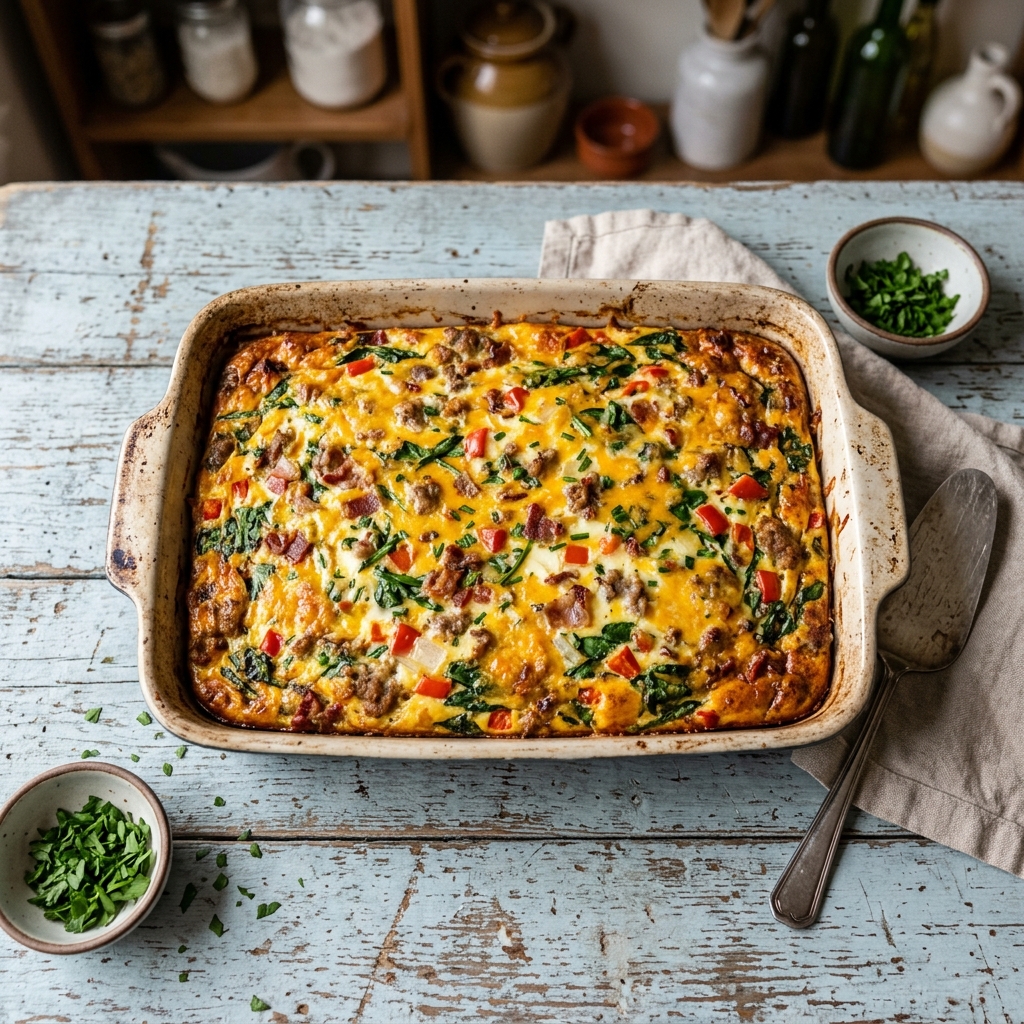Keto Egg Bake