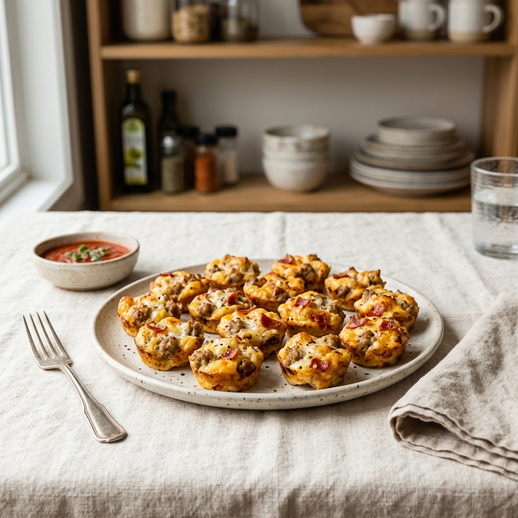 Keto Pizza Bites