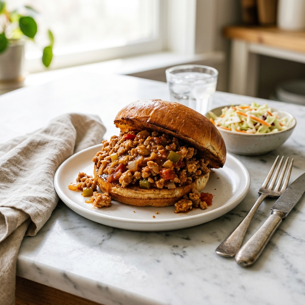 Lean Turkey Sloppy Joes