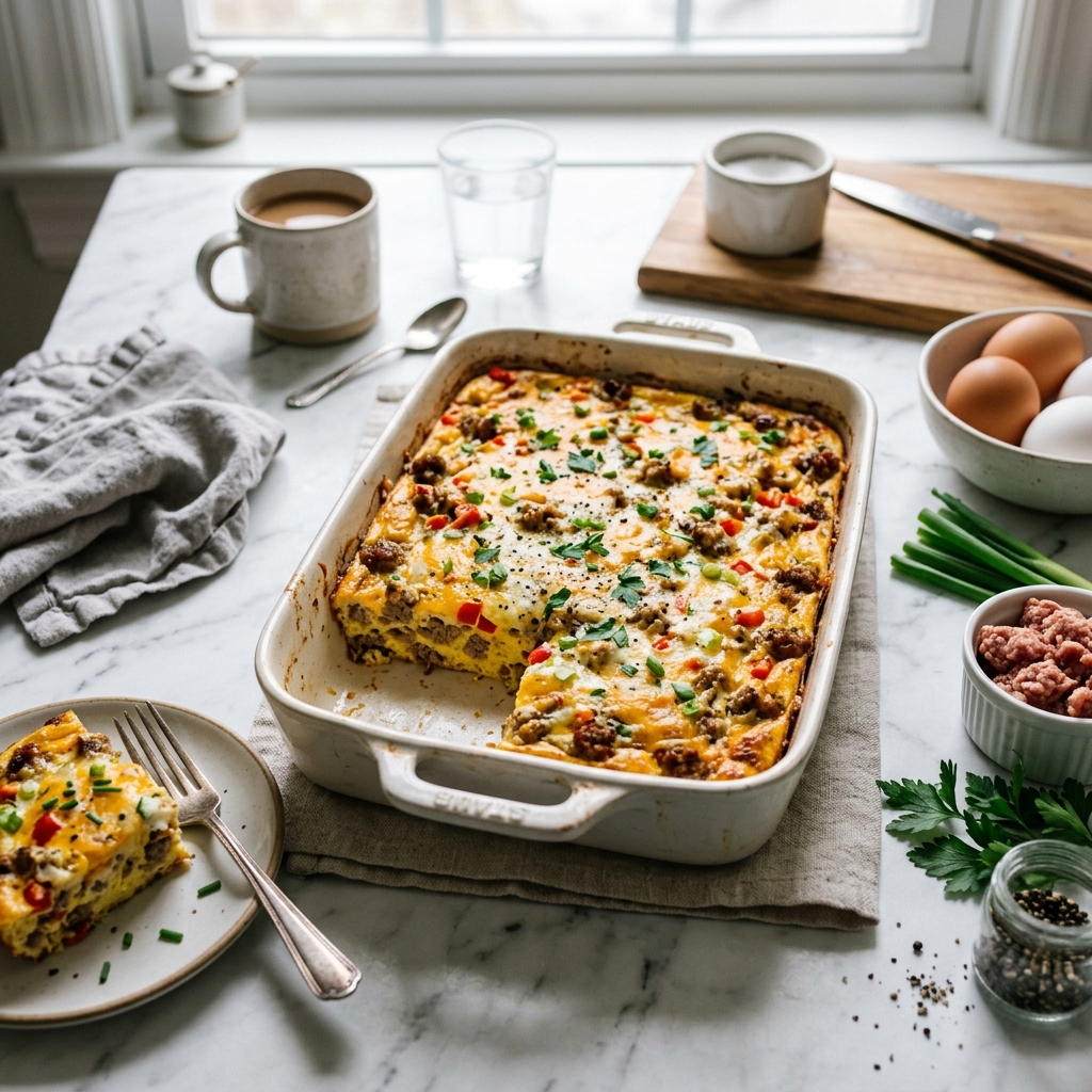 Low Carb Breakfast Casserole