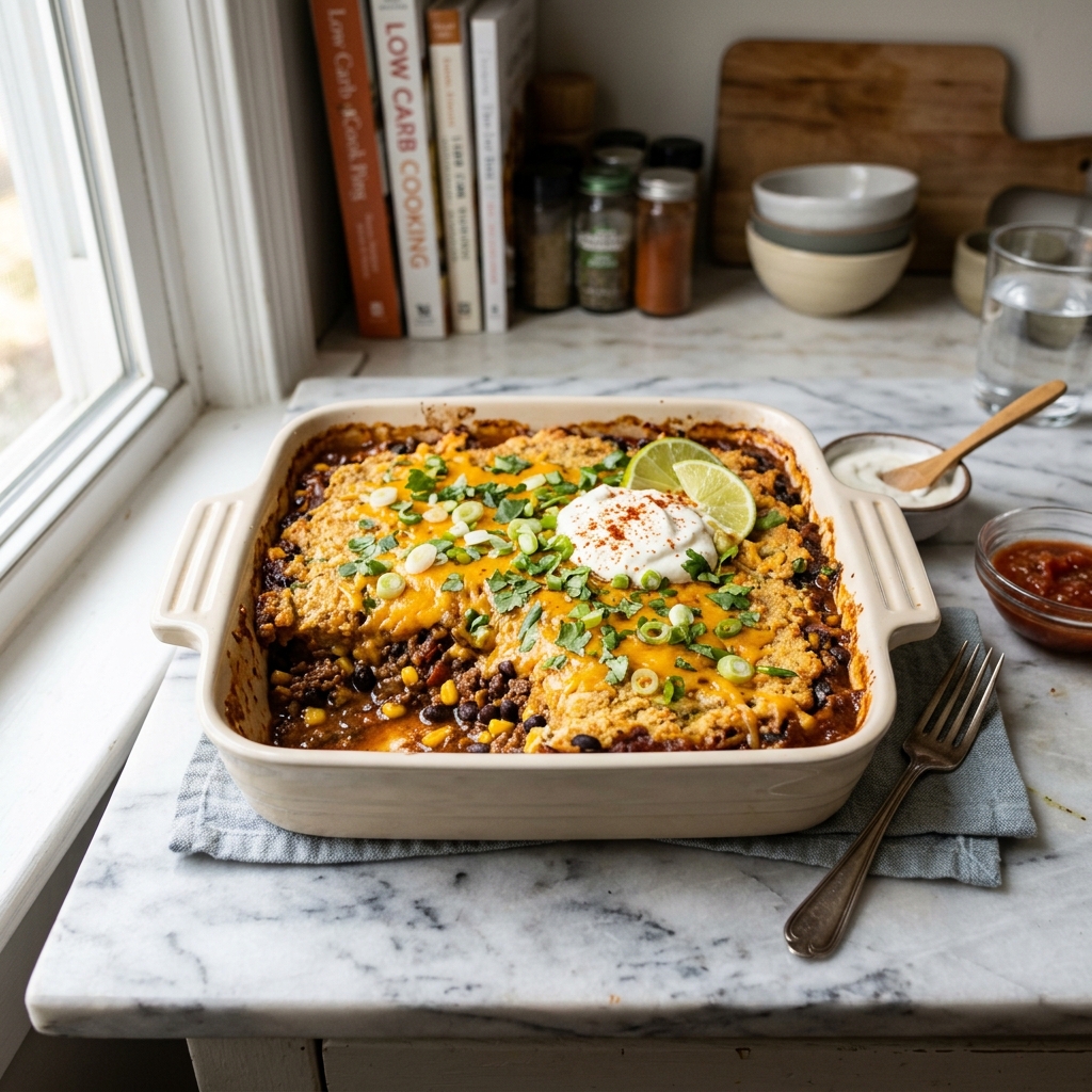 Low Carb Tamale Pie