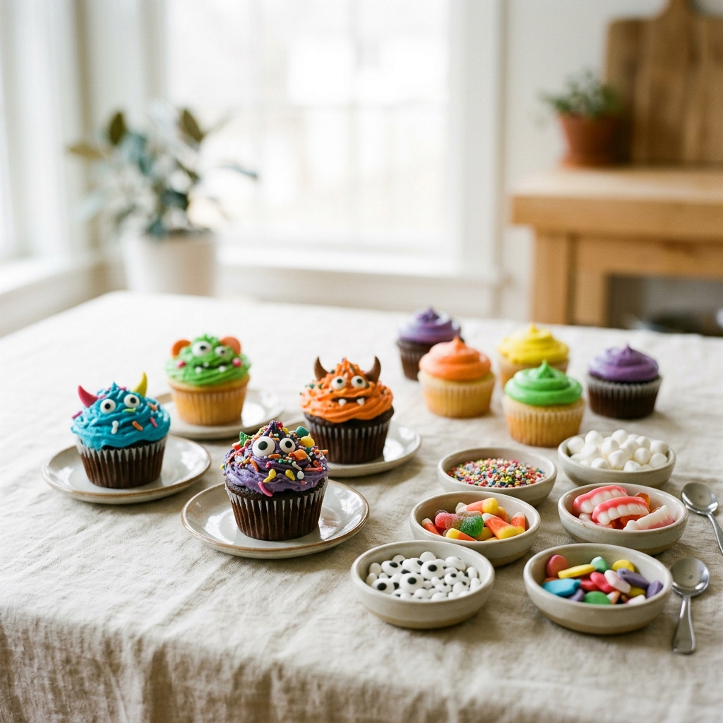 Monster Cupcakes