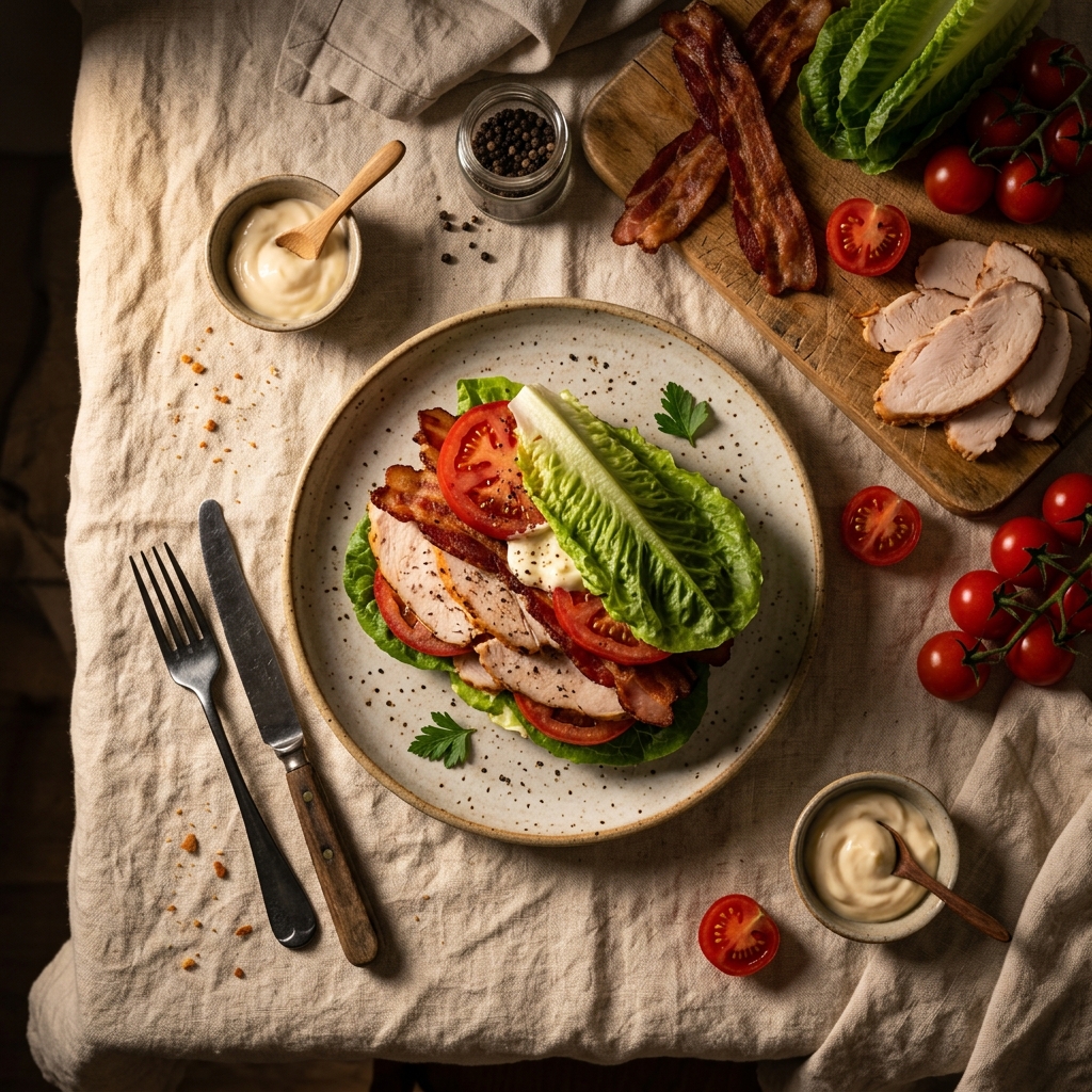 No Bread Turkey Club