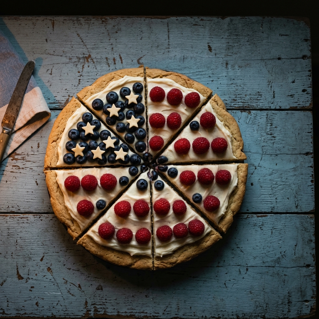 Patriotic Berry Pizza