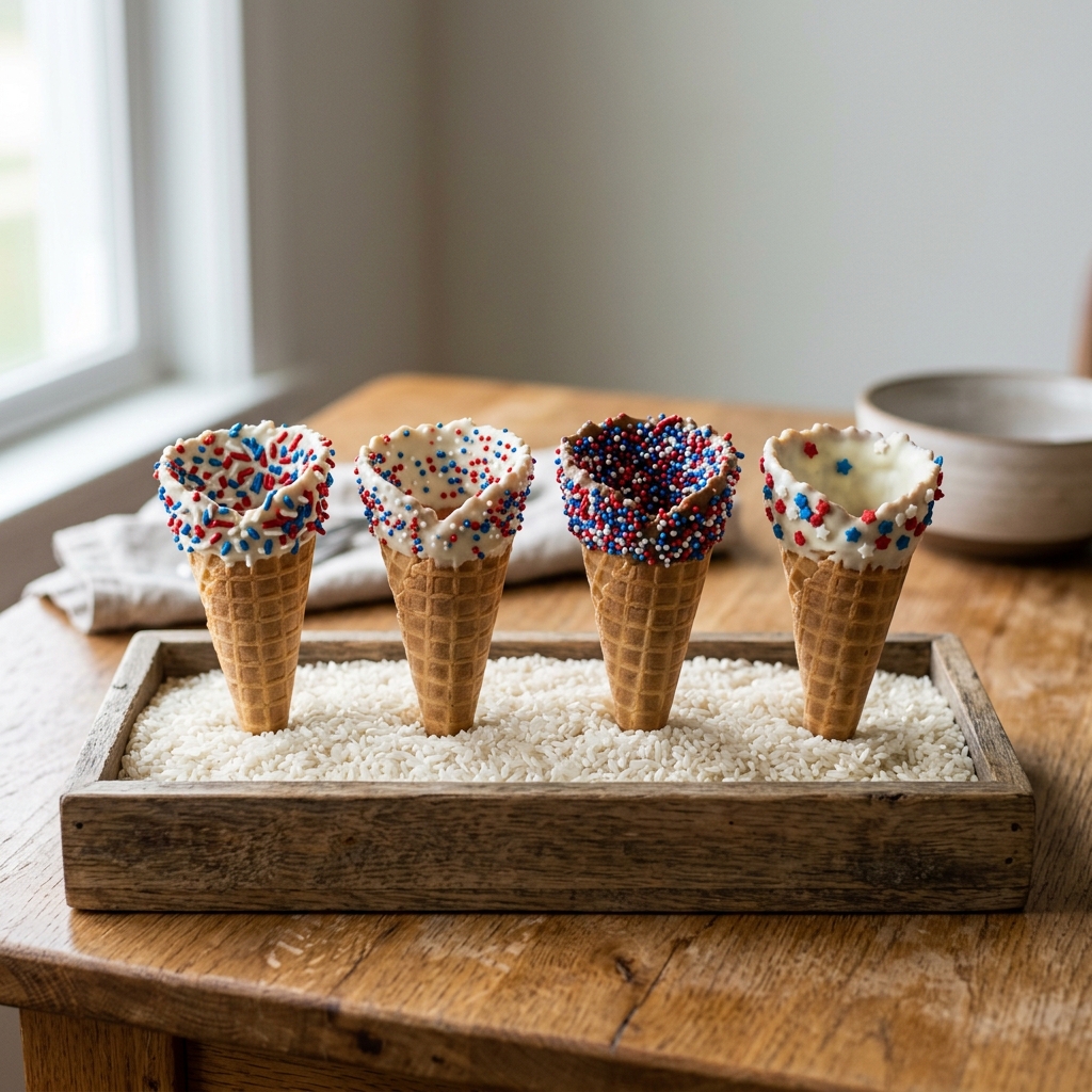 Patriotic Cones