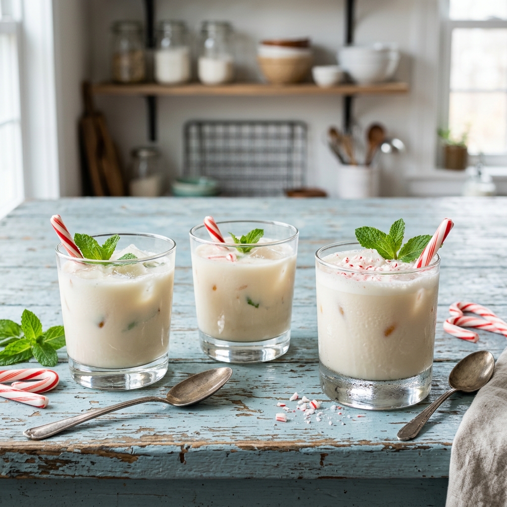 Peppermint White Russians