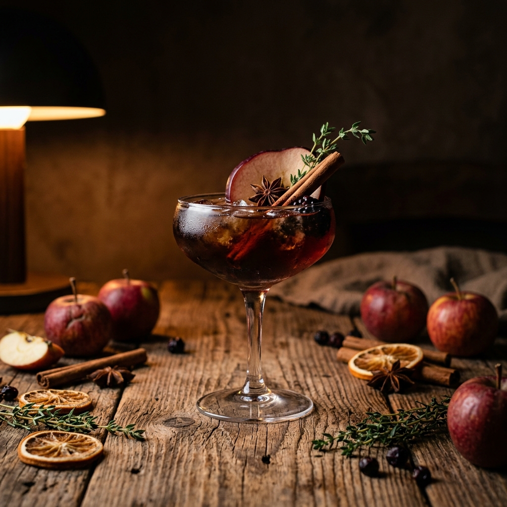 Poisoned Apple Cider Cocktail